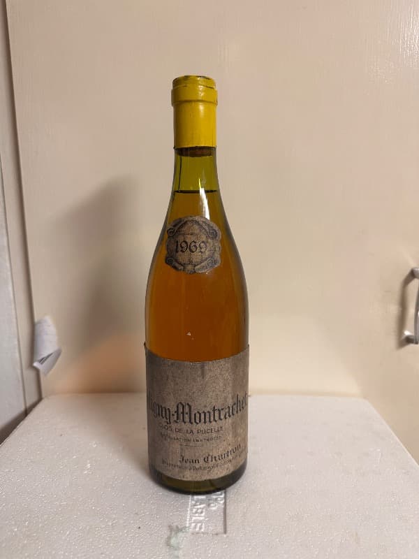 Puligny-Montrachet, Clos de la Pucelle, domaine Jean Chartron, 1969