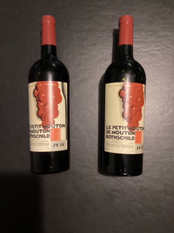 2 x Le Petit Mouton, Mouton Rothschild, Pauillac, 2010
