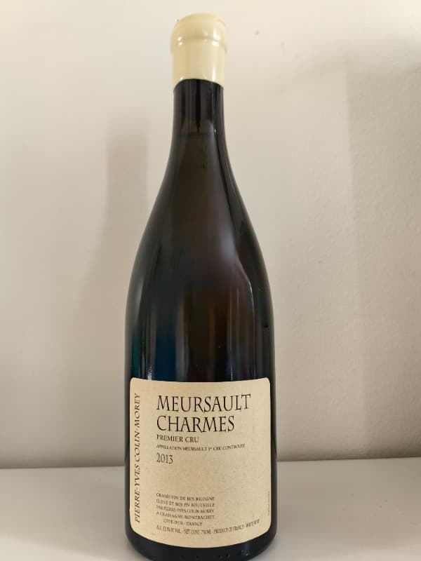 Meursault, 1er Cru Charmes, Pierre Yves Colin Morey, 2013
