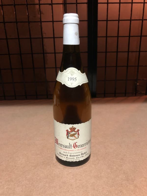 Meursault, 1-er cru - Genevrieres, Bernard Boisson-Vadot, 1995