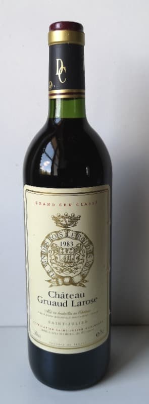 Château Gruaud-Larose, Saint-Julien, 1983