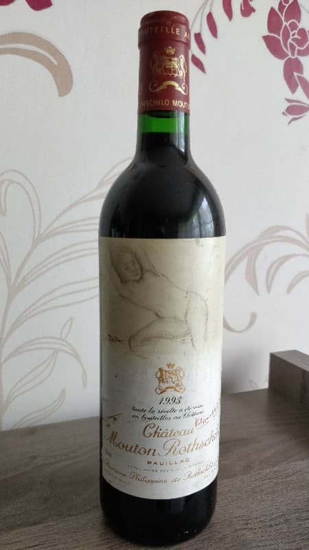 Château Mouton Rothschild, Pauillac, 1993