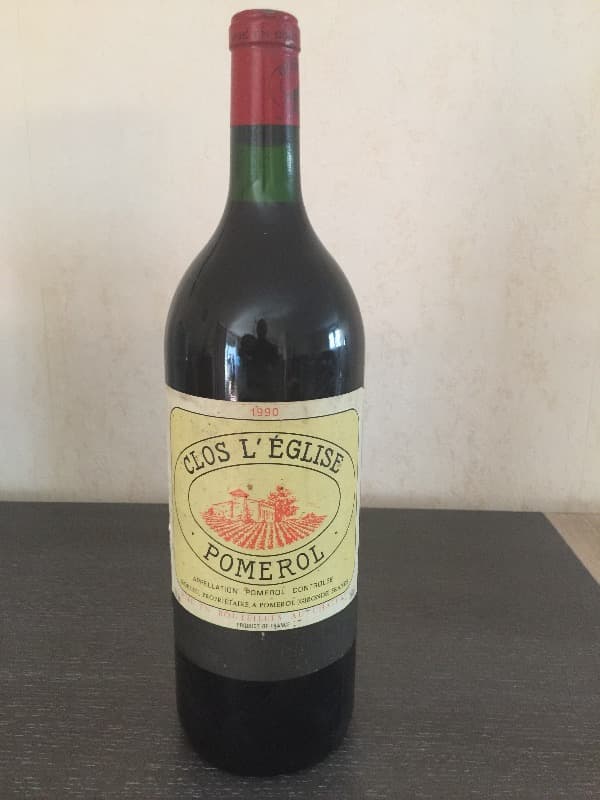 Clos l’Eglise, Pomerol, 1990 (Magnum)