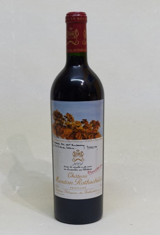 Grand Cru Classé, Château Mouton Rothschild, Pauillac, 2004