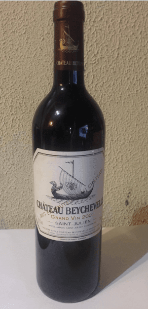 Château Beychevelle, Saint-Julien, 2001