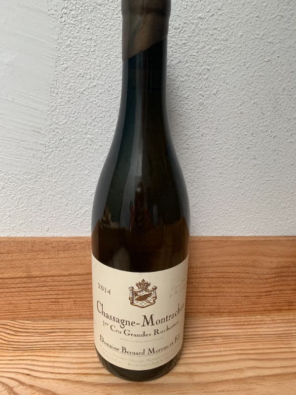 Chassagne-Montrachet, 1 er Cru Grandes Ruchottes, Domaine Bernard Moreau & Fils, 2014