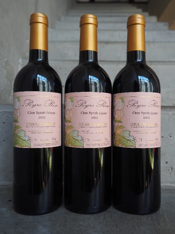 3 x Clos Syrah Leone, Domaine La Peyre Rose, Coteaux-du-Languedoc, 2002