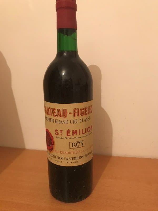 premier grand cru classe, Château Figeac, Saint-Émilion, 1973