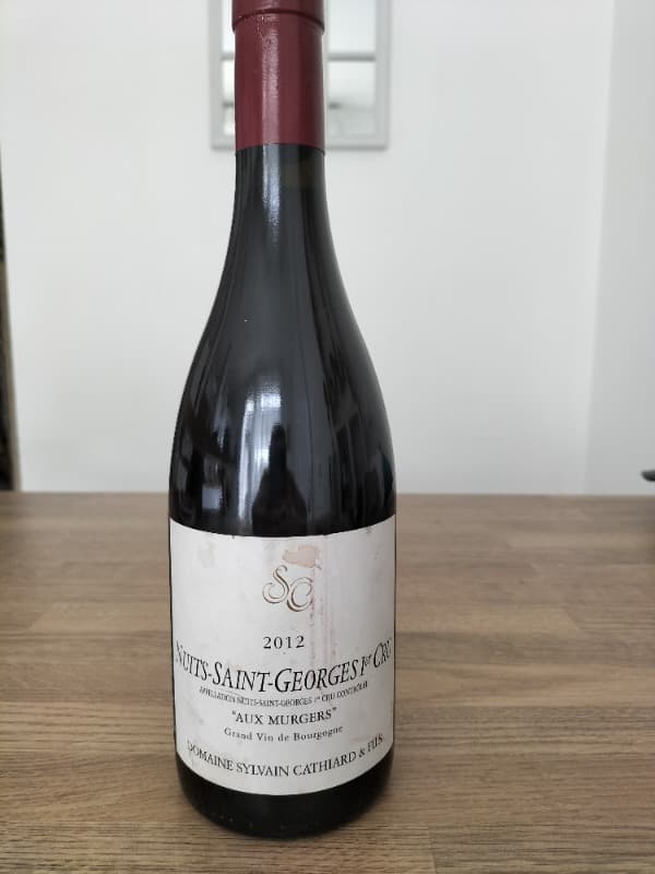 Nuits-Saint-Georges, 1er Cru - aux Murgers, Sylvain Cathiard & Fils, 2012