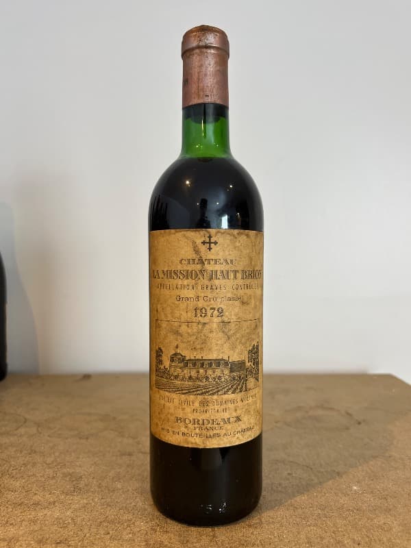 Château la Mission Haut Brion, Graves, 1972