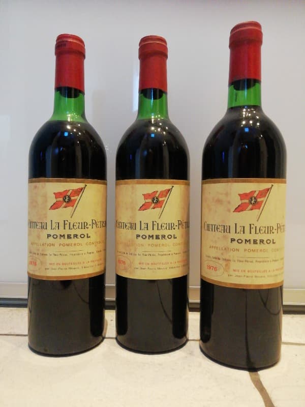 3 x La Fleur-Petrus, Pomerol, 1976