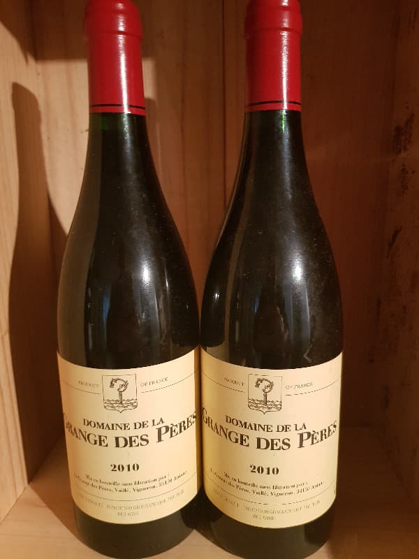 2 x Grange des Pères, Vin de Pays de l'Hérault, 2010