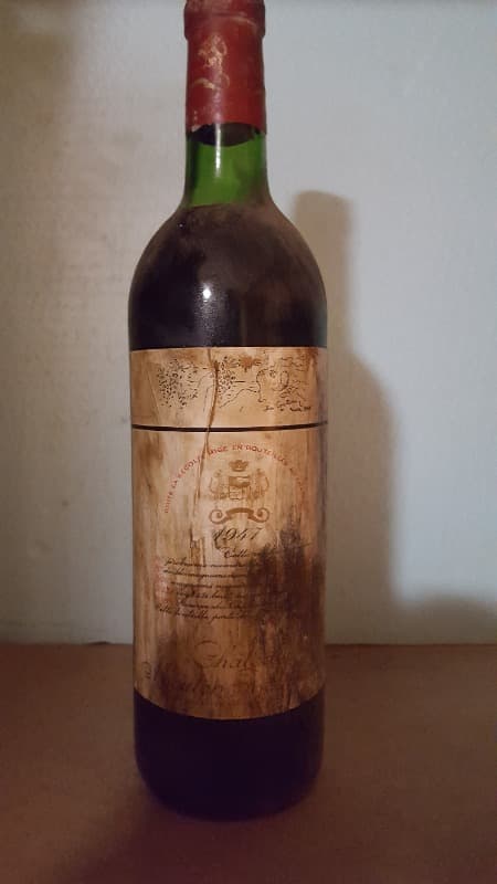 Château Mouton Rothschild, Pauillac, 1947