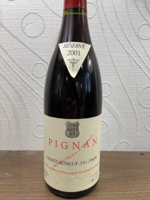 Châteauneuf-du-Pape, Pignan, Reynaud, 2001