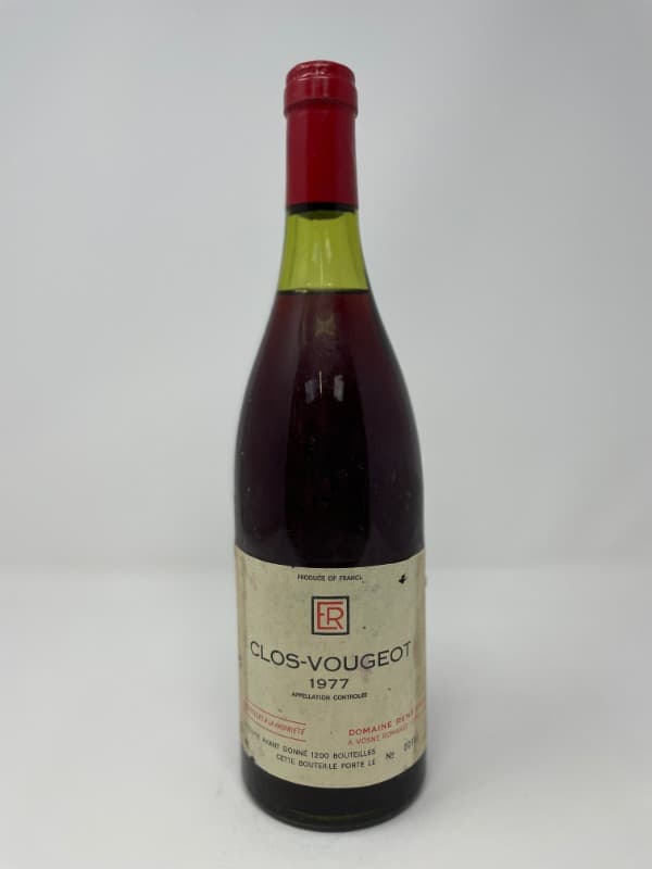 Clos de Vougeot, Grand Cru, René Engel, 1977