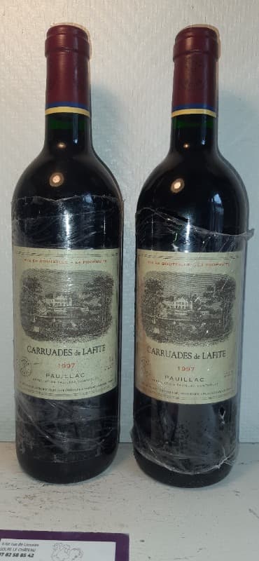 2 x Carruades de Lafite, Lafite Rothschild, Pauillac, 1997