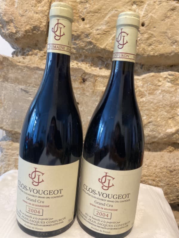 2 x Clos de Vougeot, Grand Cru, Domaine J. J. Confuron, 2004