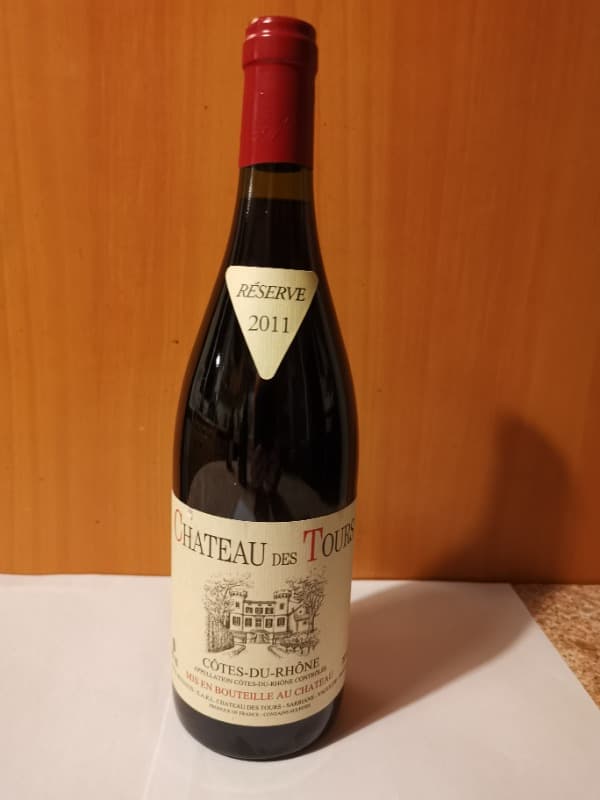 Côtes-du-Rhône, Château des tours, 2011