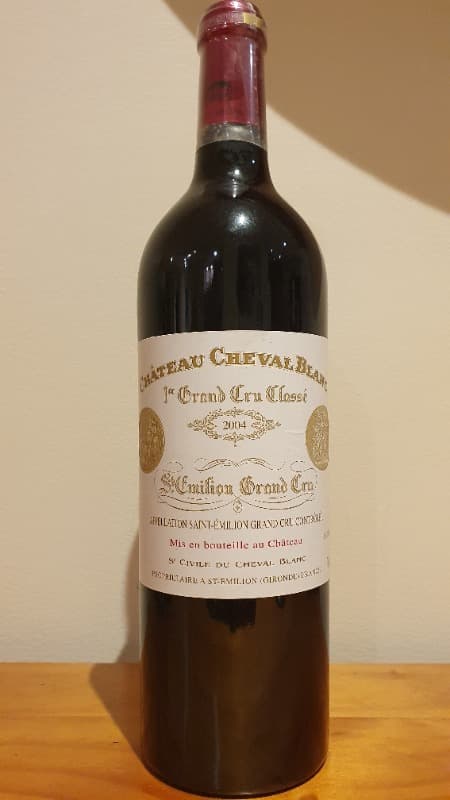 1er Grand Cru Classé, Château Cheval Blanc, Saint-Émilion Grand Cru, 2004