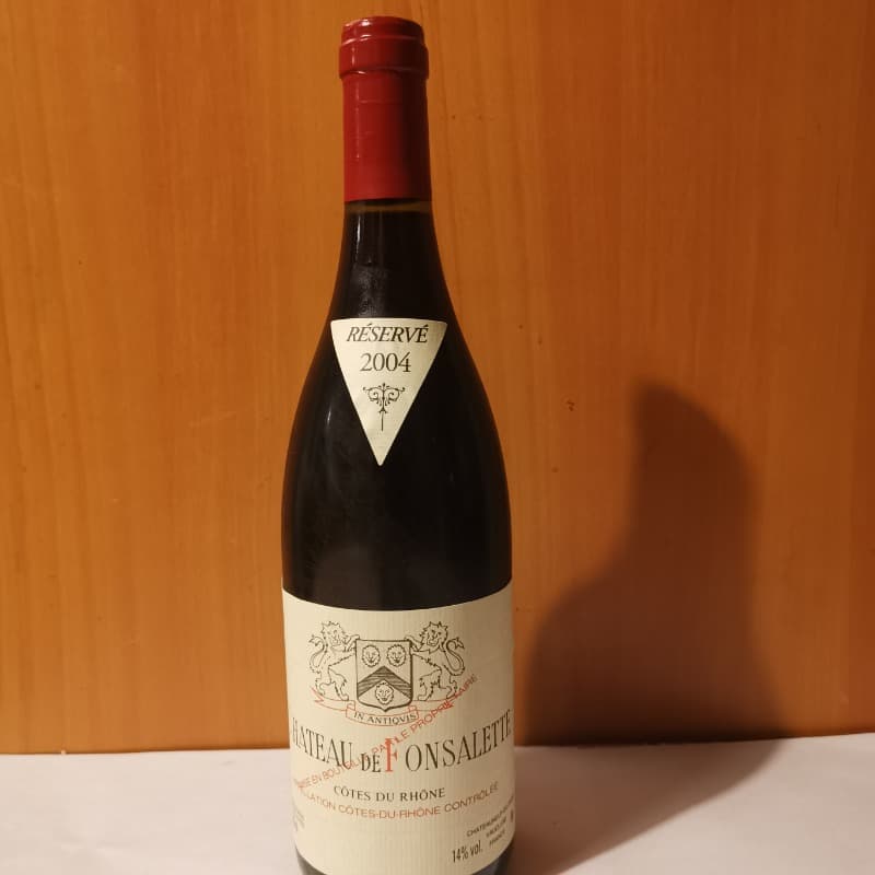 Côtes-du-Rhône, château Fonsalette, 2004