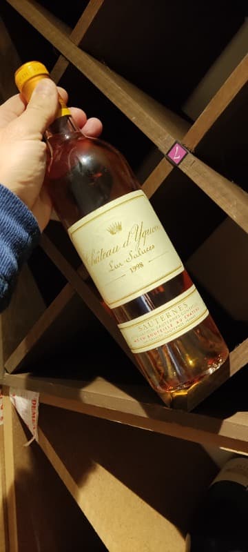 Lur-Saluces, Château d'Yquem, Sauternes, 1998