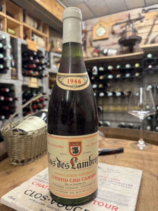 Clos-des-Lambrays, Grand cru classé, Héritier Cosson, 1946