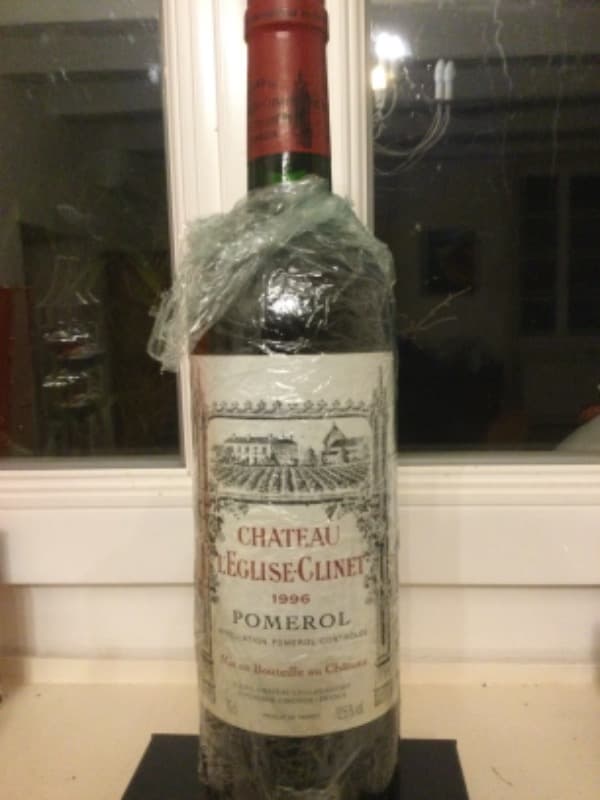 Château l'Eglise Clinet, Pomerol, 1996