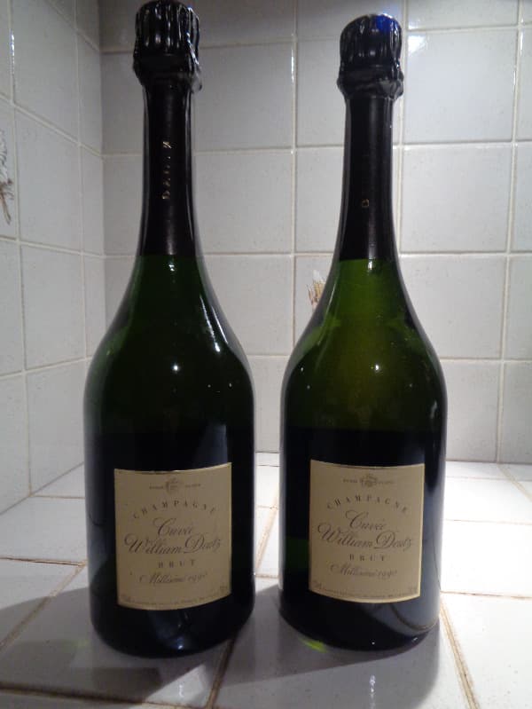 2 x Cuvée William Deutz, DEUTZ, Champagne, 1990