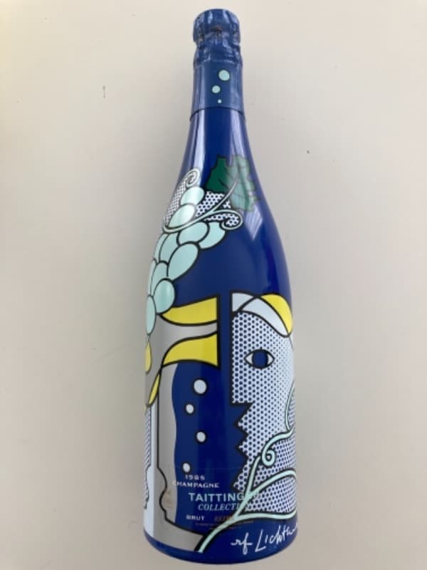 Collection Lichtenstein, Taittinger, Champagne, 1985