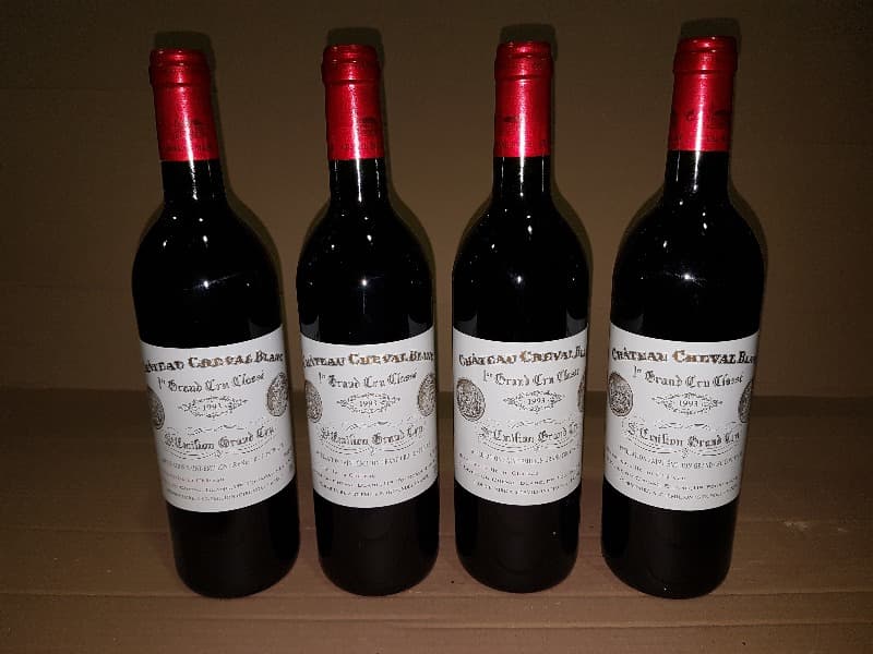 4 x Château Cheval Blanc, Saint-Émilion, 1993