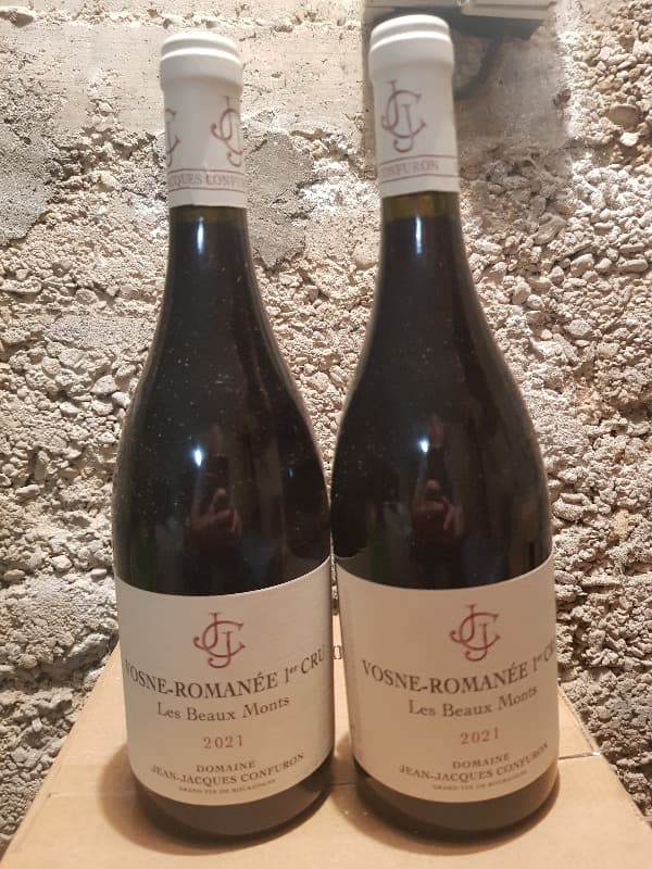 2 x Vosne-Romanée, 1er cru Les Beaux Monts, J.J. Confuron, 2021