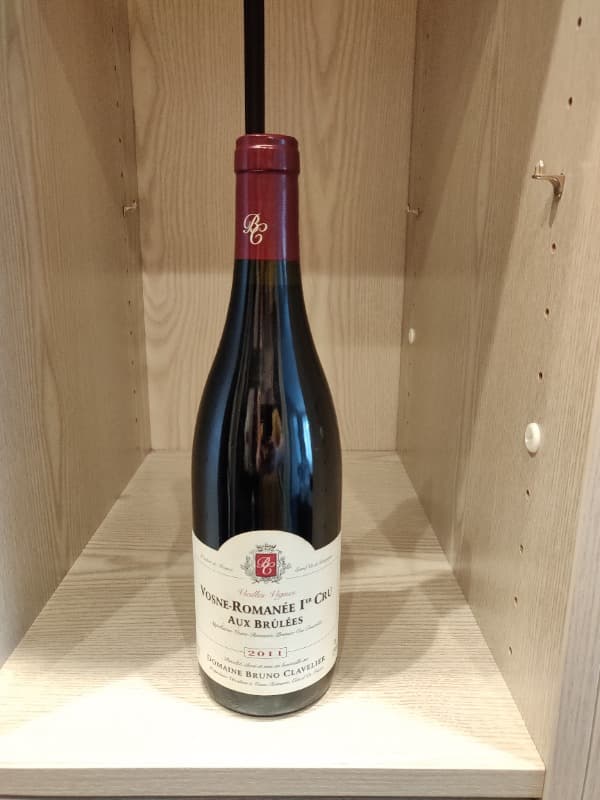 Vosne-Romanée, 1er Cru aux brûlées, Bruno clavelier, 2011