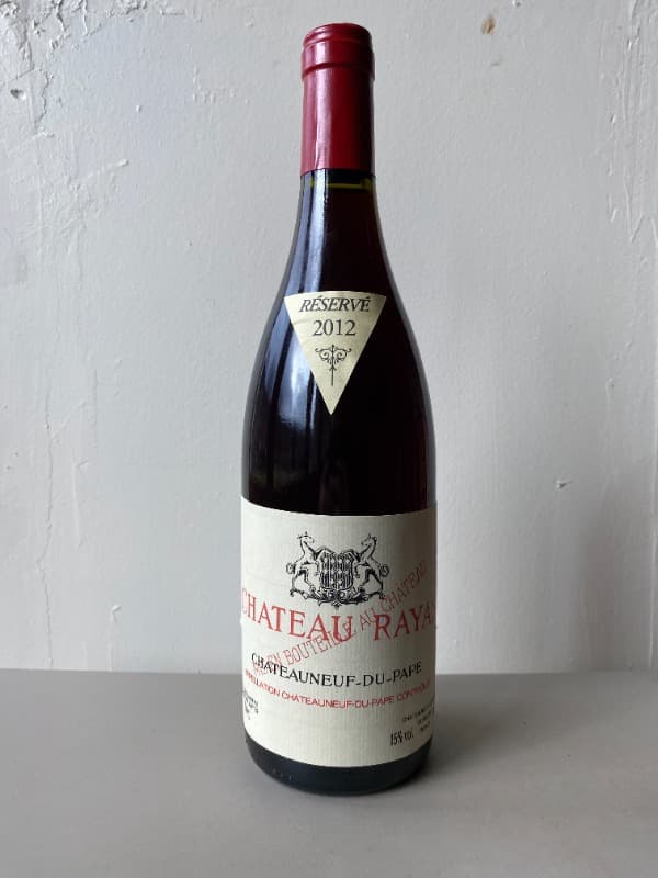 Châteauneuf-du-Pape, château Rayas, 2012
