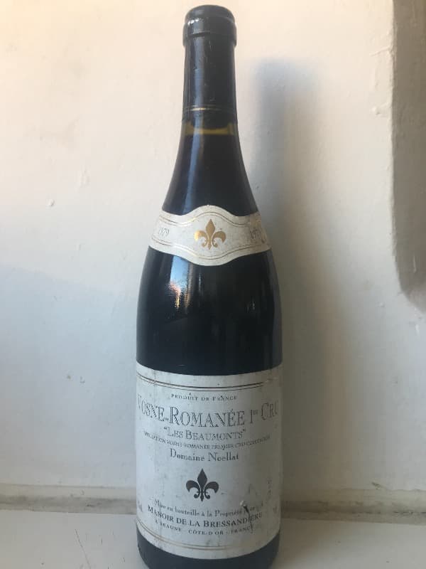 Vosne-Romanée, Les Beaumonts, Domaine Noellat, 1979