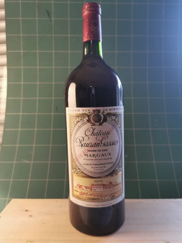 Château Rauzan-Gassies, Margaux, 2009 (Magnum)