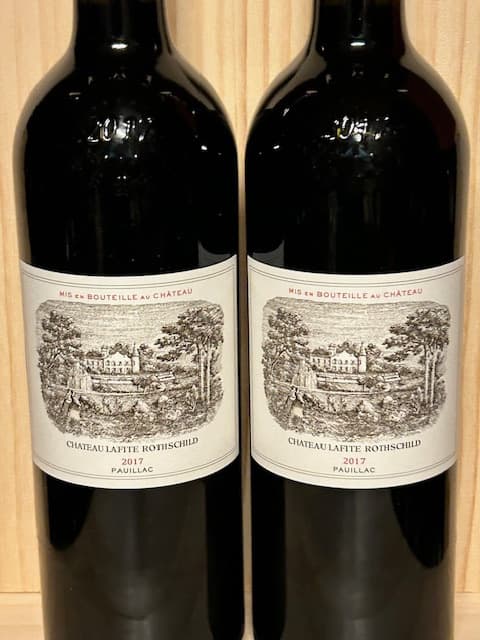 2 x Château Lafite Rothschild, Pauillac, 2017