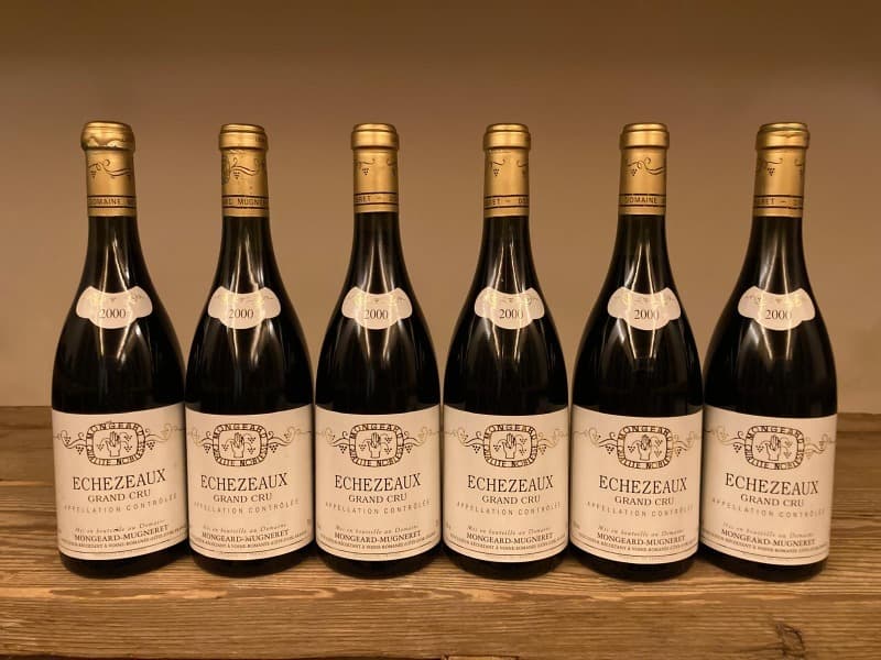 6 x Echézeaux, Grand Cru, Mongeard-Mugneret, 2000
