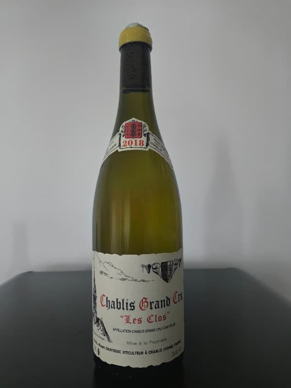 Chablis Grand Cru, les Clos, Vincent Dauvissat, 2018