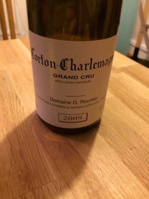 Corton-Charlemagne, Domaine G. Roumier, 2009