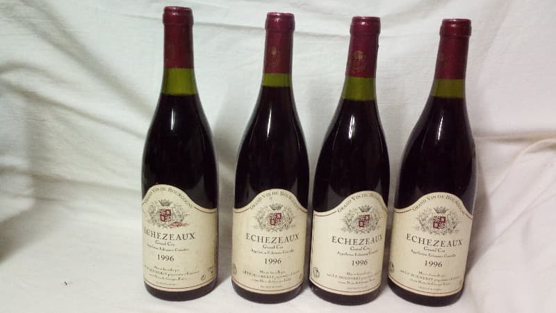 4 x Echézeaux, Grand Cru, JP Mugneret, 1996