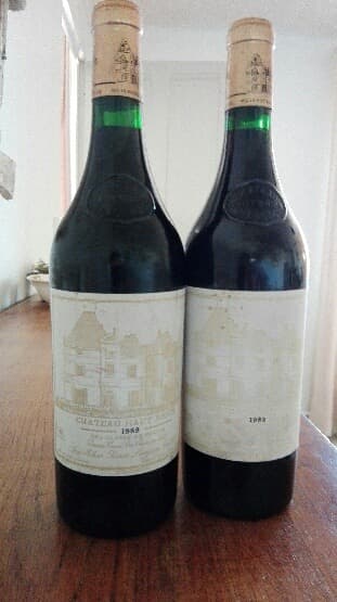 2x Château Haut-Brion, Pessac-Léognan, 1989