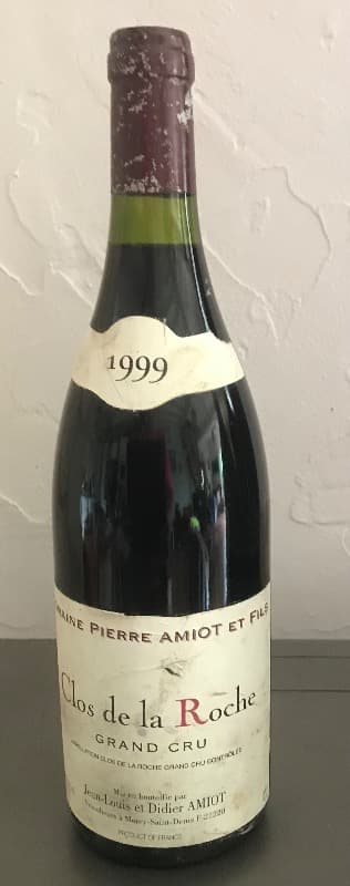 Clos-de-la-Roche, Grand Cru, Jean Louis et Didier Amiot, 1999