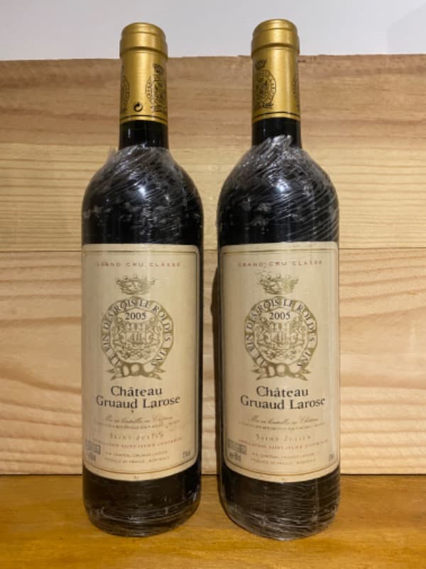 2 x Château Gruaud Larose, Saint-Julien, 2005