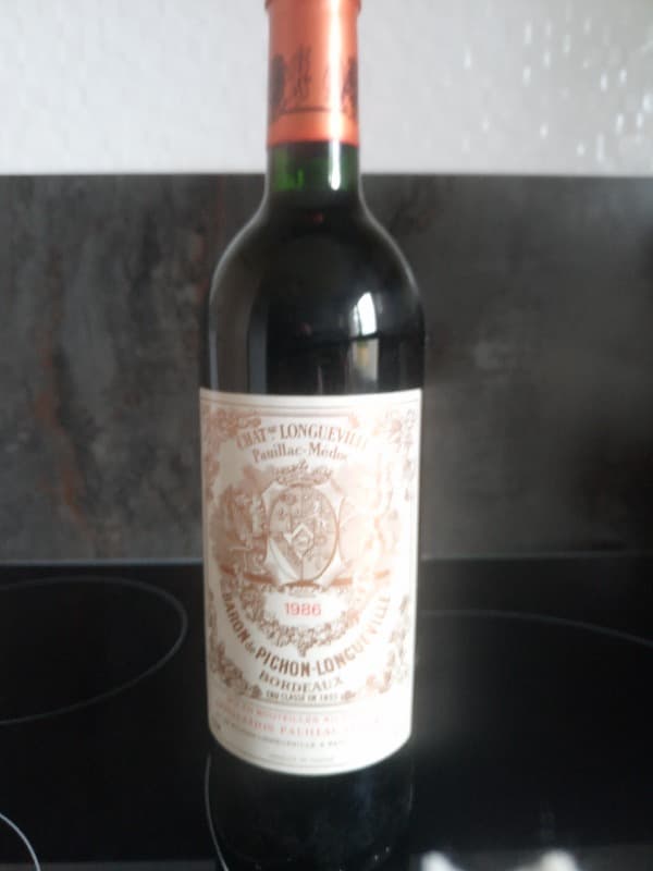 Château Pichon Longueville Baron, Pauillac, 1986