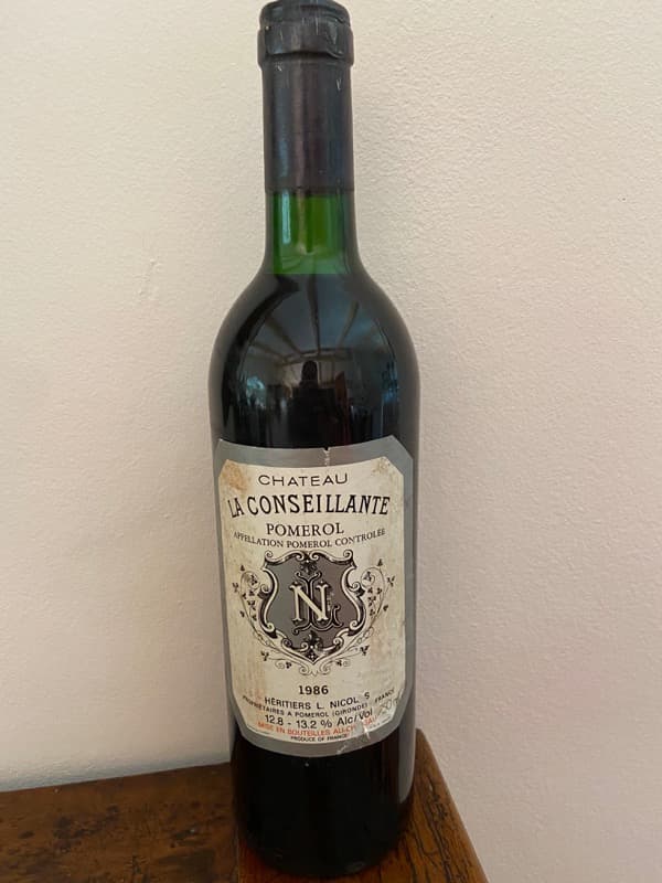 La conseillante, Pomerol, 1986