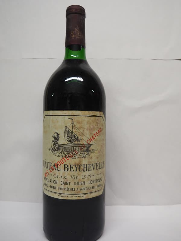 Château Beychevelle, Saint-Julien, 1975 (Mg)