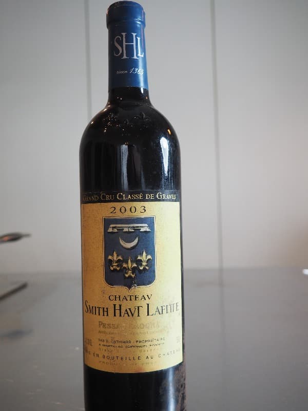 Château Smith-Haut-Lafitte, Pessac-Léognan, 2003