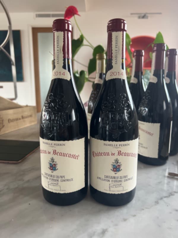 2 x Châteauneuf-du-Pape, Château de Beaucastel, 2014