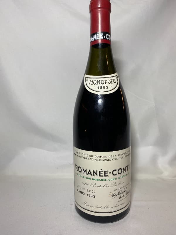 Romanée-Conti, Domaine de la Romanée Conti, 1992