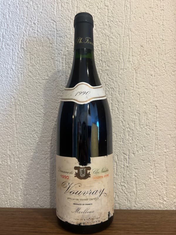 Gouttes d'Or - Moëlleux, Vouvray, Domaine du Clos Naudin, 1990